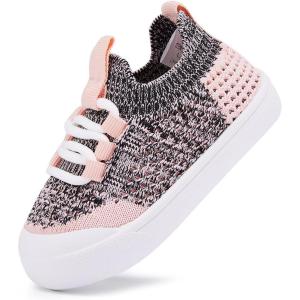 imageBMCiTYBM Baby Shoes Boy Girl Infant Sneakers NonSlip First Walkers 6 9 12 18 24 Months8pink