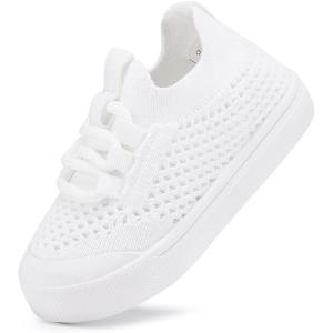 imageBMCiTYBM Baby Shoes Boy Girl Infant Sneakers NonSlip First Walkers 6 9 12 18 24 Months8white