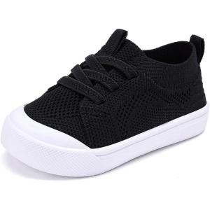 imageBMCiTYBM Baby Shoes Boy Girl Infant Sneakers NonSlip First Walkers 6 9 12 18 24 Months9black