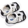 imageBMCiTYBM Baby Girls Boys Sandals Infant Toddler Summer Shoes NonSlip 624 Months12black