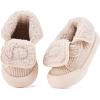 imageBMCiTYBM Baby Shoes Boy Girl Sneakers Winter Warm Non Slip First Walking Infant Shoes 624 MonthsHigh Camel