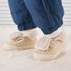 imageBMCiTYBM Baby Shoes Boy Girl Sneakers Winter Warm Non Slip First Walking Infant Shoes 624 MonthsHigh Camel