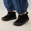 imageBMCiTYBM Baby Shoes Boy Girl Sneakers Winter Warm Non Slip First Walking Infant Shoes 624 MonthsHigh Top Black