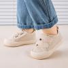 imageBMCiTYBM Baby Shoes Boy Girl Sneakers Winter Warm Non Slip First Walking Infant Shoes 624 MonthsTwo Strap Camel