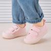imageBMCiTYBM Baby Shoes Boy Girl Sneakers Winter Warm Non Slip First Walking Infant Shoes 624 MonthsTwo Strap Pink