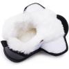 imageBMCiTYBM Girls Boys Snow Boots Warm Winter Fur Lined Baby Shoes InfantToddlerLittle Kid1black