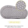imageBMCiTYBM Girls Boys Snow Boots Warm Winter Fur Lined Baby Shoes InfantToddlerLittle Kid1light Grey