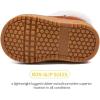 imageBMCiTYBM Girls Boys Snow Boots Warm Winter Fur Lined Baby Shoes InfantToddlerLittle Kid2brown