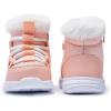 imageBMCiTYBM Girls Boys Snow Boots Warm Winter Fur Lined Baby Shoes InfantToddlerLittle Kid3pink