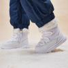 imageBMCiTYBM Girls Boys Snow Boots Warm Winter Fur Lined Baby Shoes InfantToddlerLittle Kid3white