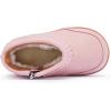 imageBMCiTYBM Girls Boys Snow Boots Warm Winter Fur Lined Baby Shoes InfantToddlerLittle Kid4pink