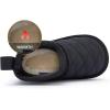 imageBMCiTYBM Girls Boys Snow Boots Warm Winter Fur Lined Baby Shoes InfantToddlerLittle Kid6black