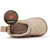 imageBMCiTYBM Girls Boys Snow Boots Warm Winter Fur Lined Baby Shoes InfantToddlerLittle Kid6camel