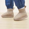 imageBMCiTYBM Girls Boys Snow Boots Warm Winter Fur Lined Baby Shoes InfantToddlerLittle Kid6camel