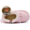 imageBMCiTYBM Girls Boys Snow Boots Warm Winter Fur Lined Baby Shoes InfantToddlerLittle Kid7pink