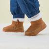 imageBMCiTYBM Girls Boys Snow Boots Warm Winter Fur Lined Baby Shoes InfantToddlerLittle Kid91brown