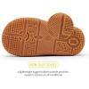 imageBMCiTYBM Girls Boys Snow Boots Warm Winter Fur Lined Baby Shoes InfantToddlerLittle Kid91brown