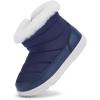 imageBMCiTYBM Girls Boys Snow Boots Warm Winter Fur Lined Baby Shoes InfantToddlerLittle Kid91navy