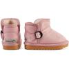 imageBMCiTYBM Toddler Boys Girls Snow Boots Warm Winter Boots NonSlip Faux Fur Lined Outdoor Shoes Pink Size 7