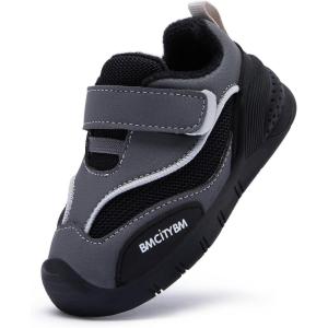 imageBMCiTYBM Baby Shoes Boy Girl Sneakers Winter Warm Non Slip First Walking Infant Shoes 624 Months5black