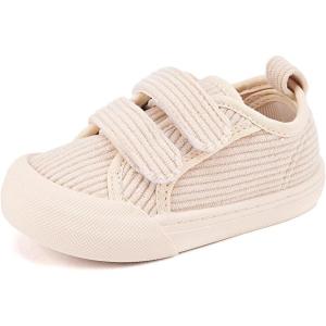 imageBMCiTYBM Baby Shoes Boy Girl Sneakers Winter Warm Non Slip First Walking Infant Shoes 624 MonthsTwo Strap Camel