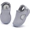 imageBMCiTYBM Baby Boy Girl Closed Toe Summer Sandals Lightweight Shoes Infant NonSlip First Walking Sneakers 6 9 12 18 24 MonthsAgrey