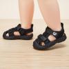 imageBMCiTYBM Baby Boy Girl Closed Toe Summer Sandals Lightweight Shoes Infant NonSlip First Walking Sneakers 6 9 12 18 24 MonthsBblack