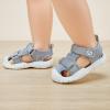 imageBMCiTYBM Baby Boy Girl Closed Toe Summer Sandals Lightweight Shoes Infant NonSlip First Walking Sneakers 6 9 12 18 24 MonthsBgrey