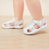 imageBMCiTYBM Baby Boy Girl Closed Toe Summer Sandals Lightweight Shoes Infant NonSlip First Walking Sneakers 6 9 12 18 24 MonthsBwhite