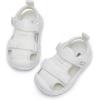 imageBMCiTYBM Baby Boy Girl Closed Toe Summer Sandals Lightweight Shoes Infant NonSlip First Walking Sneakers 6 9 12 18 24 MonthsBwhite