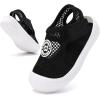 imageBMCiTYBM Baby Boy Girl Closed Toe Summer Sandals Lightweight Shoes Infant NonSlip First Walking Sneakers 6 9 12 18 24 MonthsDblack