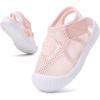 imageBMCiTYBM Baby Boy Girl Closed Toe Summer Sandals Lightweight Shoes Infant NonSlip First Walking Sneakers 6 9 12 18 24 MonthsDpink