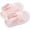imageBMCiTYBM Baby Boy Girl Closed Toe Summer Sandals Lightweight Shoes Infant NonSlip First Walking Sneakers 6 9 12 18 24 MonthsDpink
