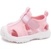 imageBMCiTYBM Baby Boy Girl Closed Toe Summer Sandals Lightweight Shoes Infant NonSlip First Walking Sneakers 6 9 12 18 24 MonthsEpink