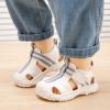 imageBMCiTYBM Baby Boy Girl Closed Toe Summer Sandals Lightweight Shoes Infant NonSlip First Walking Sneakers 6 9 12 18 24 MonthsEwhite