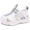 imageBMCiTYBM Baby Boy Girl Closed Toe Summer Sandals Lightweight Shoes Infant NonSlip First Walking Sneakers 6 9 12 18 24 MonthsEwhite