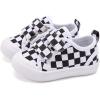 imageBMCiTYBM Toddler Baby Canvas Shoes Boys Girls Walking Sneakers5black