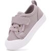 imageBMCiTYBM Toddler Baby Canvas Shoes Boys Girls Walking Sneakers6grey