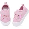 imageBMCiTYBM Toddler Baby Canvas Shoes Boys Girls Walking Sneakers6pink
