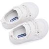 imageBMCiTYBM Toddler Baby Canvas Shoes Boys Girls Walking Sneakers6white