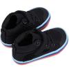 imageBMCiTYBM Toddler Baby Canvas Shoes Boys Girls Walking SneakersMulticoloured Black