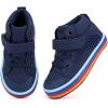 imageBMCiTYBM Toddler Baby Canvas Shoes Boys Girls Walking SneakersMulticoloured Navy