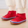 imageBMCiTYBM Toddler Baby Canvas Shoes Boys Girls Walking SneakersMulticoloured Red