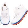 imageBMCiTYBM Toddler Baby Canvas Shoes Boys Girls Walking SneakersMulticoloured White