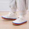 imageBMCiTYBM Toddler Baby Canvas Shoes Boys Girls Walking SneakersMulticoloured White