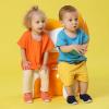 imageBMCiTYBM Toddler Baby Shoes Girl Boy Breathable Mesh Sneakers Non Slip1orange