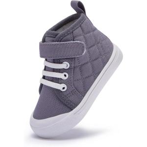 imageBMCiTYBM Toddler Baby Canvas Shoes Boys Girls Walking Sneakers1greyfour Season
