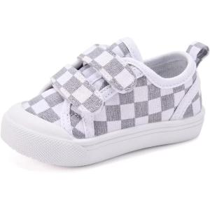 imageBMCiTYBM Toddler Baby Canvas Shoes Boys Girls Walking Sneakers5grey