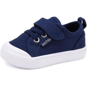 imageBMCiTYBM Toddler Baby Canvas Shoes Boys Girls Walking Sneakers6navy