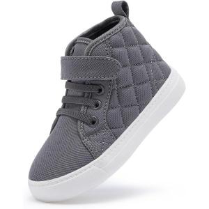 imageBMCiTYBM Toddler Baby Canvas Shoes Boys Girls Walking Sneakers7grey